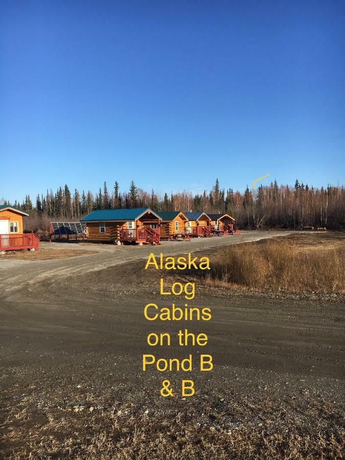 Alaska Log Cabins On The Pond Clear Creek Park Kültér fotó